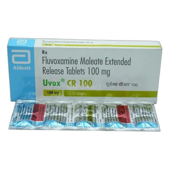 uvox cr 100mg tablet 10's